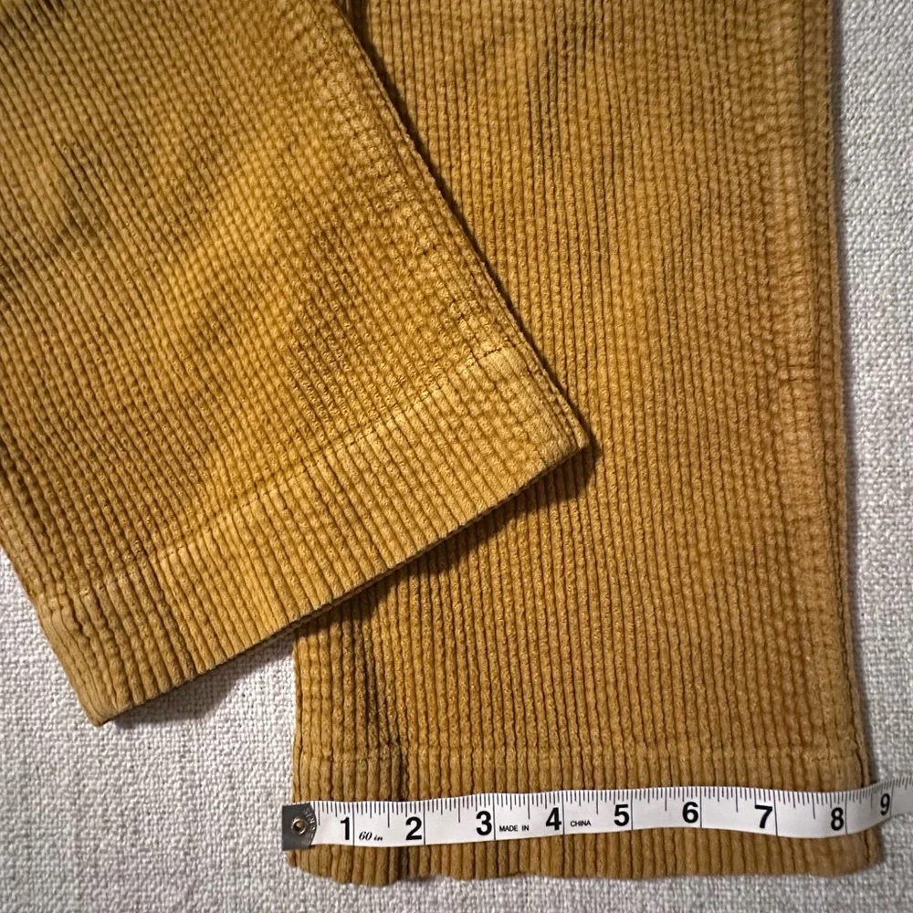 MADEWELL Slim Emmett Wide-Leg Crop Pant Corduroy Academia Old Money Preppy Wm 23 - Picture 16 of 16